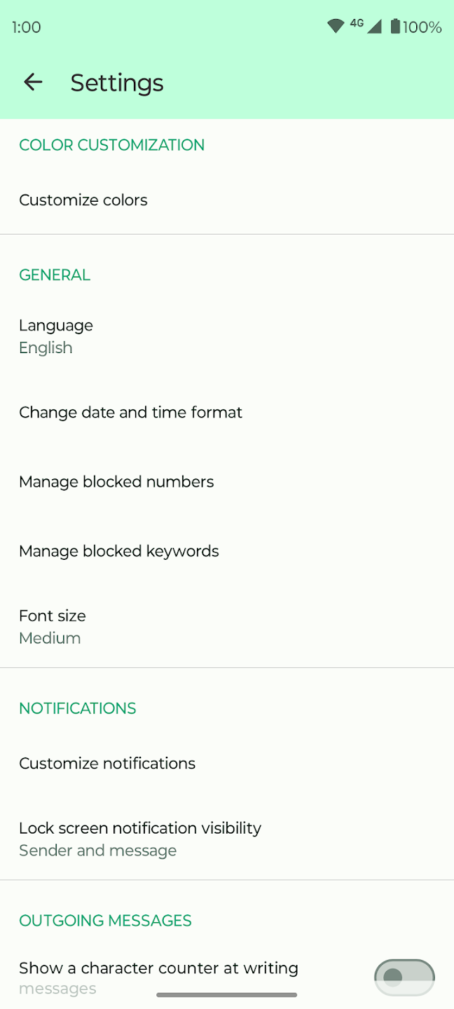 Fossify Screen 5